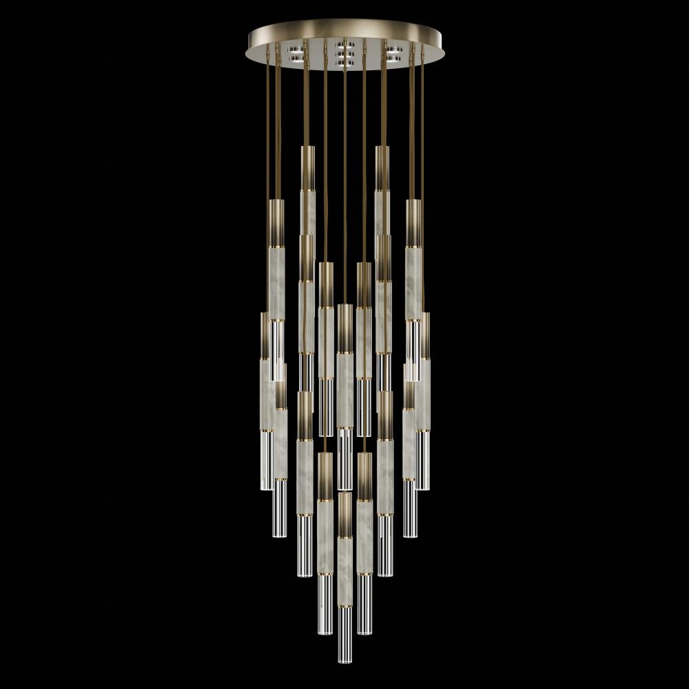 Antonia 31"W Round  Pendant