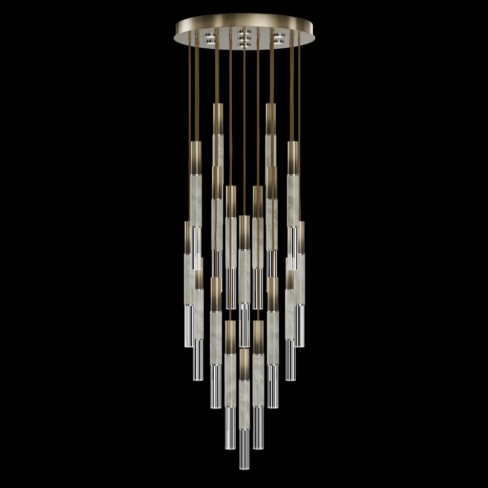 Antonia 31"W Round  Pendant